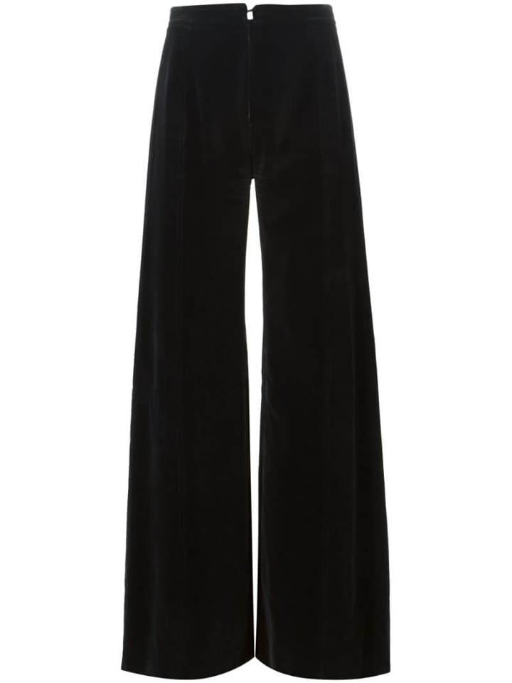 Emanuel Ungaro Pre-owned Flared Trousers - Black