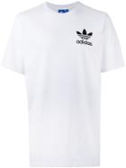 Adidas Originals Logo Print T-shirt, Men's, Size: Small, White, Cotton