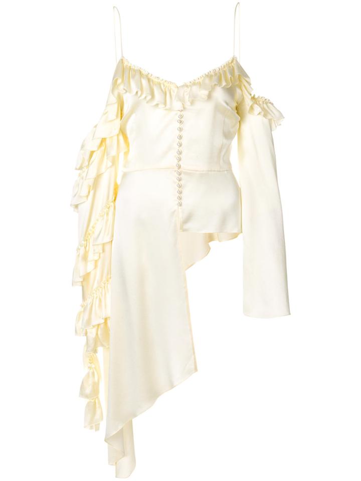 Magda Butrym Pireus Blouse - Nude & Neutrals