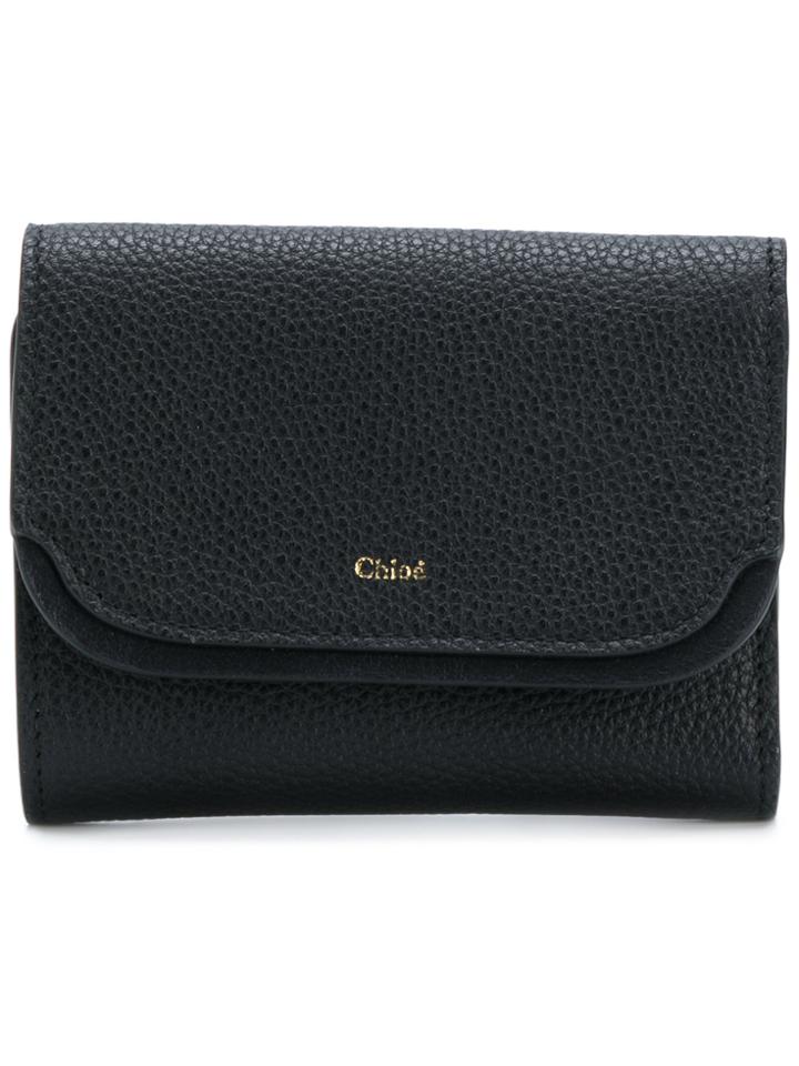 Chloé Easy Small Tri-fold Wallet - Black