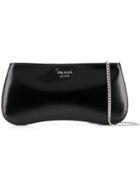 Prada Cross Body Clutch Bag - Black