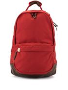 Visvim Front Zip Pocket Backpack - Red