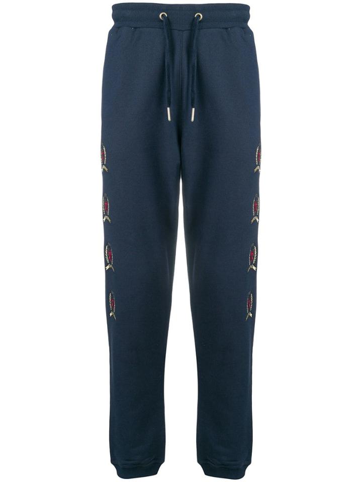 Tommy Jeans Crest Track Trousers - Blue