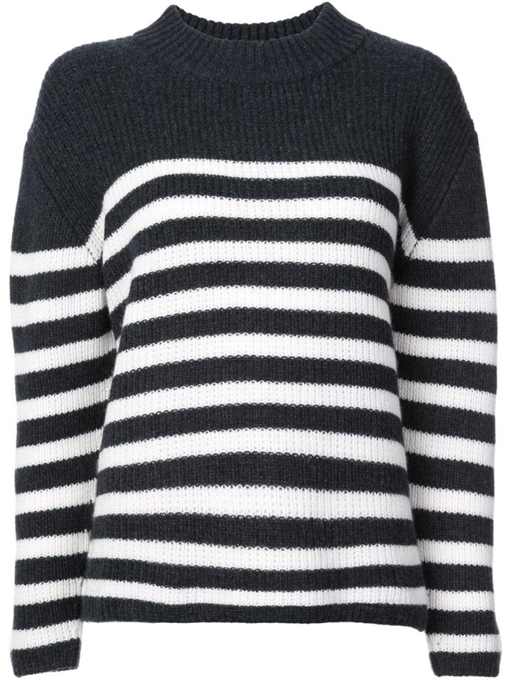 Le Kasha Knit Striped Jumper - Blue