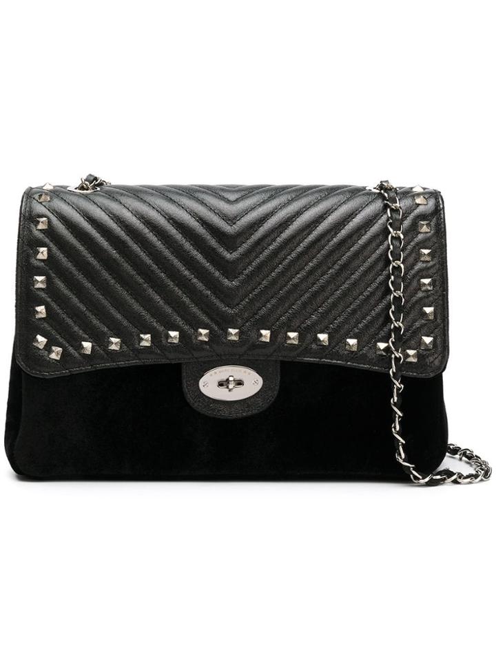 Marc Ellis Bryannal Foldover Shoulder Bag - Black