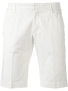 Entre Amis - Tailored Shorts - Men - Cotton/spandex/elastane - 40, Nude/neutrals, Cotton/spandex/elastane