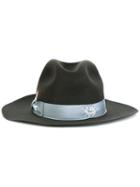 Borsalino 'beaver' Hat, Women's, Size: 58, Grey, Wool Felt