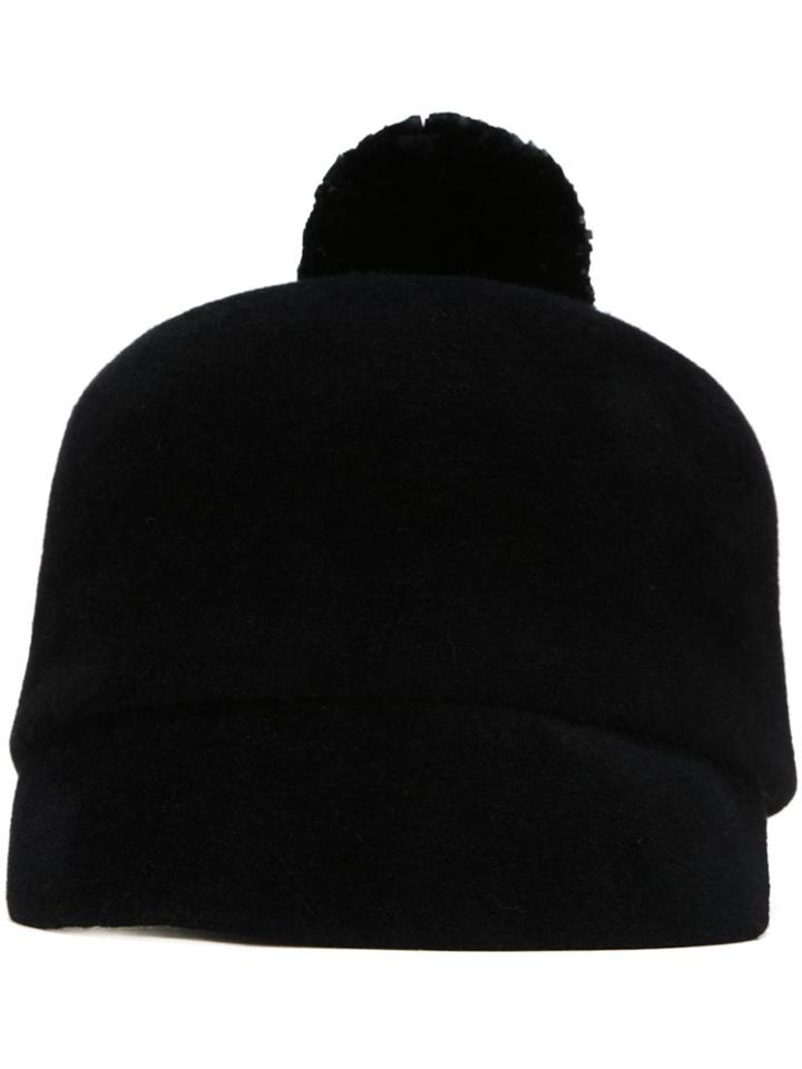 Macgraw 'hyperion' Hat, Women's, Black, Straw/rabbit Felt