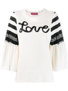 Guardaroba Love Sweatshirt - White