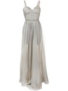 Maria Lucia Hohan Pleated Gown - Grey