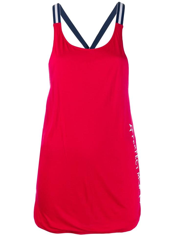 Perfect Moment T-back Tank Top - Red