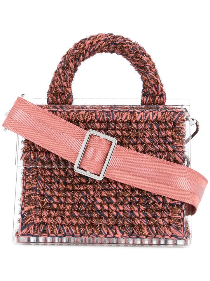 711 Madame Marin Copacabana Tote - Pink & Purple