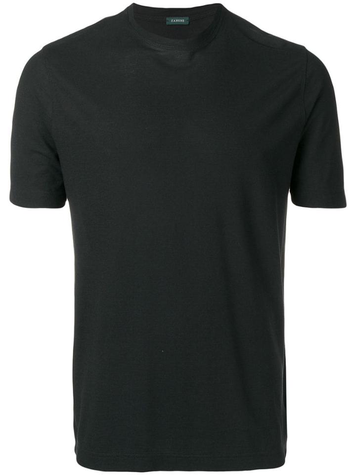 Zanone Basic T-shirt - Black