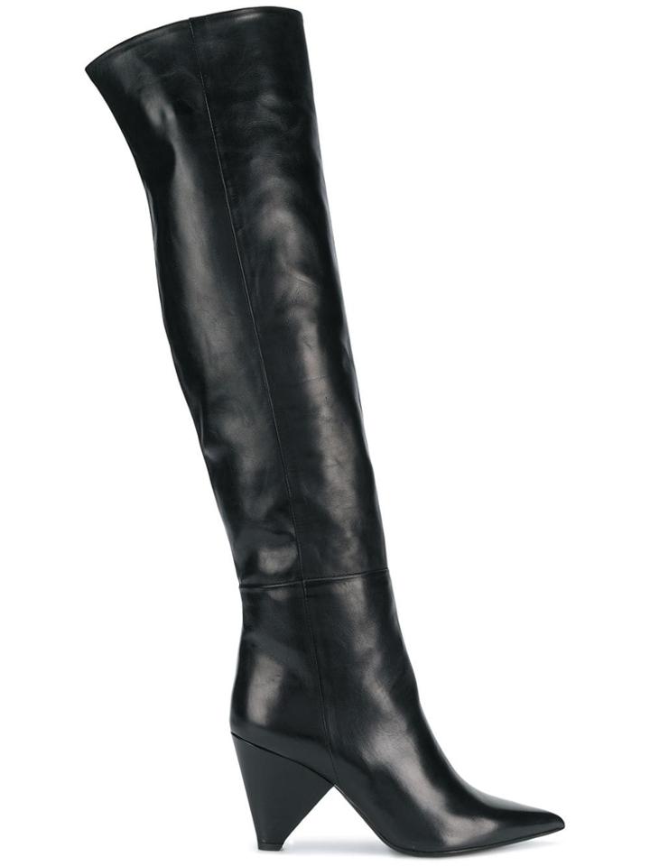 Aldo Castagna Aldo Castagna 118desi2880acc Nero Leather/fur/exotic