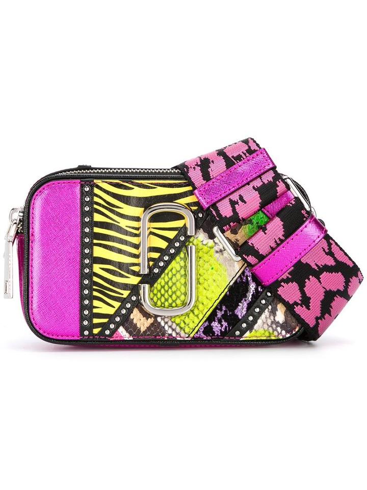 Marc Jacobs - Small Snapshot Camera Bag - Women - Leather - One Size, Women's, Pink/purple, Leather