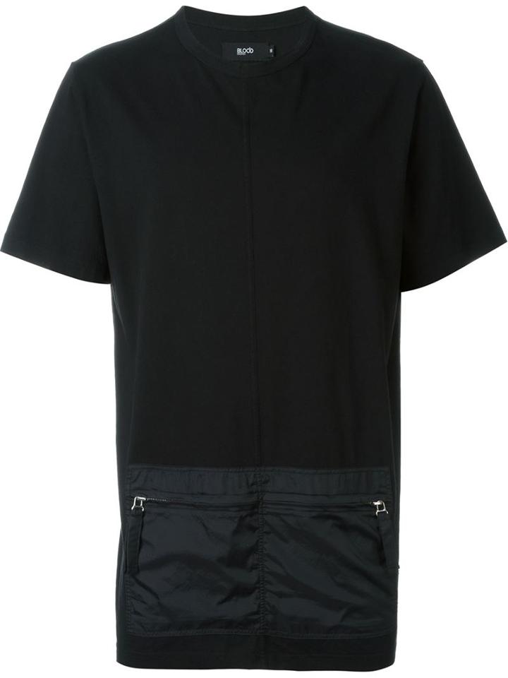Blood Brother Front Zip Pocket T-shirt