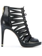 Michael Michael Kors Zeppa Clarissa Strappy Pumps - Black