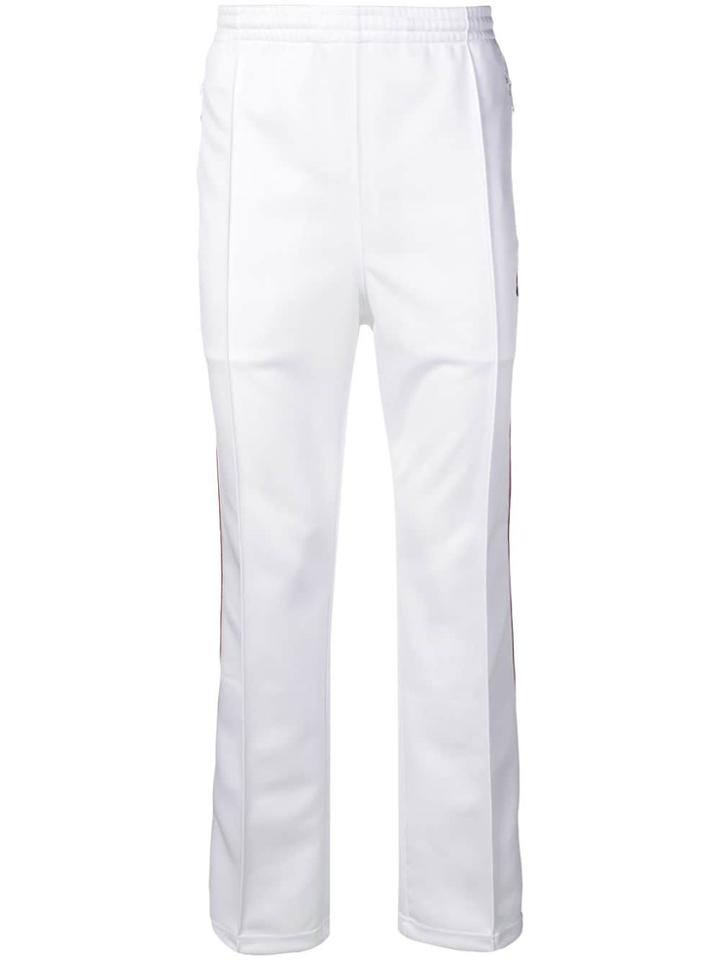 Needles Straight Leg Track Pants - White