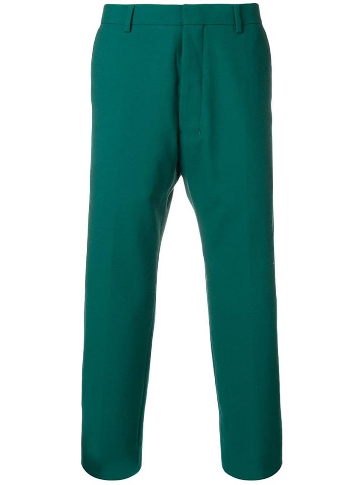 Ami Alexandre Mattiussi Straight Fit Trousers - Green