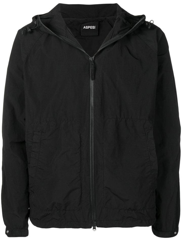 Aspesi Lightweight Sports Jacket - Black