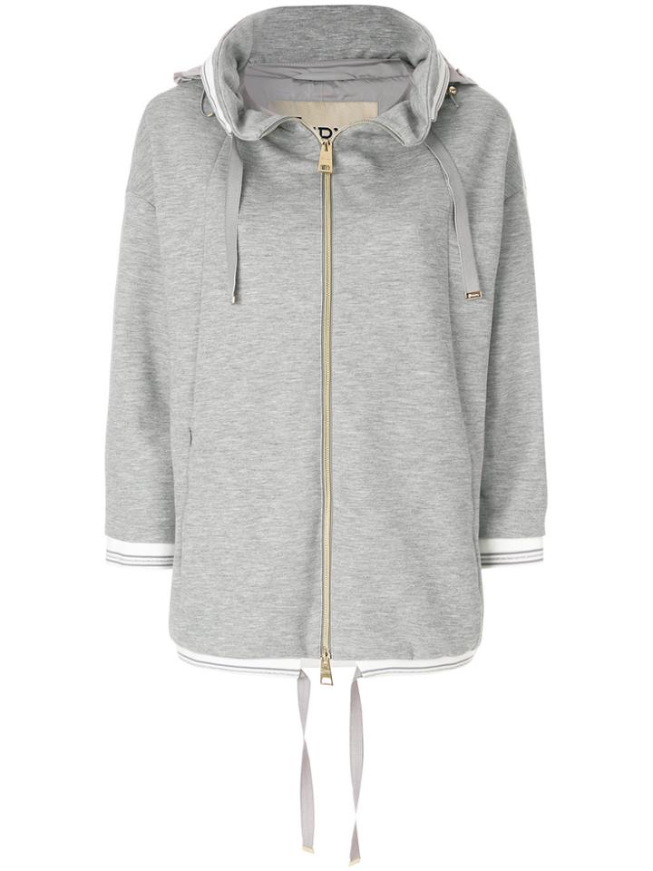 Herno Padded Hodded Jacket - Grey