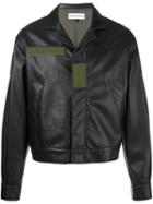 Gosha Rubchinskiy Cropped Boxy Jacket, Men's, Size: Small, Black, Cotton/polyester/polyurethane