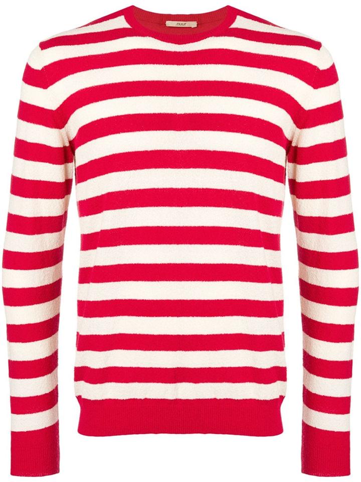 Roberto Collina Striped Jumper - Red