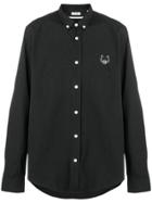 Kenzo Embroidered Tiger Shirt - Black