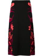 Novis 'the Lakerville' Skirt, Women's, Size: Medium, Black, Polyamide/wool