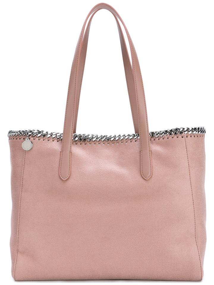 Stella Mccartney Small Falabella Tote, Women's, Pink/purple, Polyester