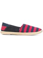 Tommy Hilfiger Stripe Espadrilles - Blue