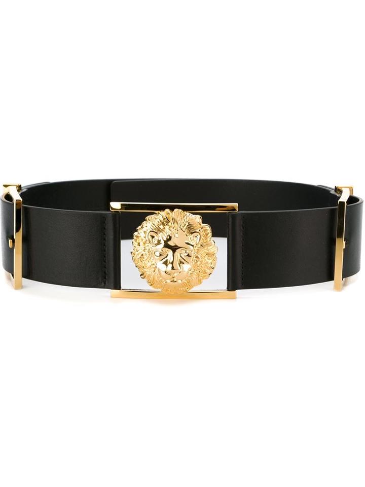 Versus Gold Logo Plaque Belt