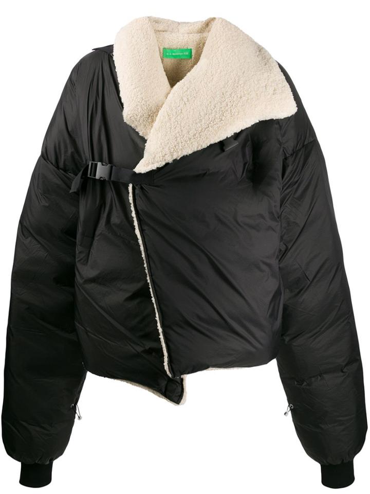 A.a. Spectrum Oversized Down Coat - Black