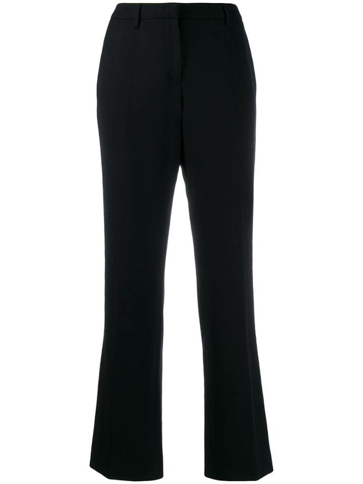 Prada Pre-owned 1990's Straight Tailored Trousers - Black