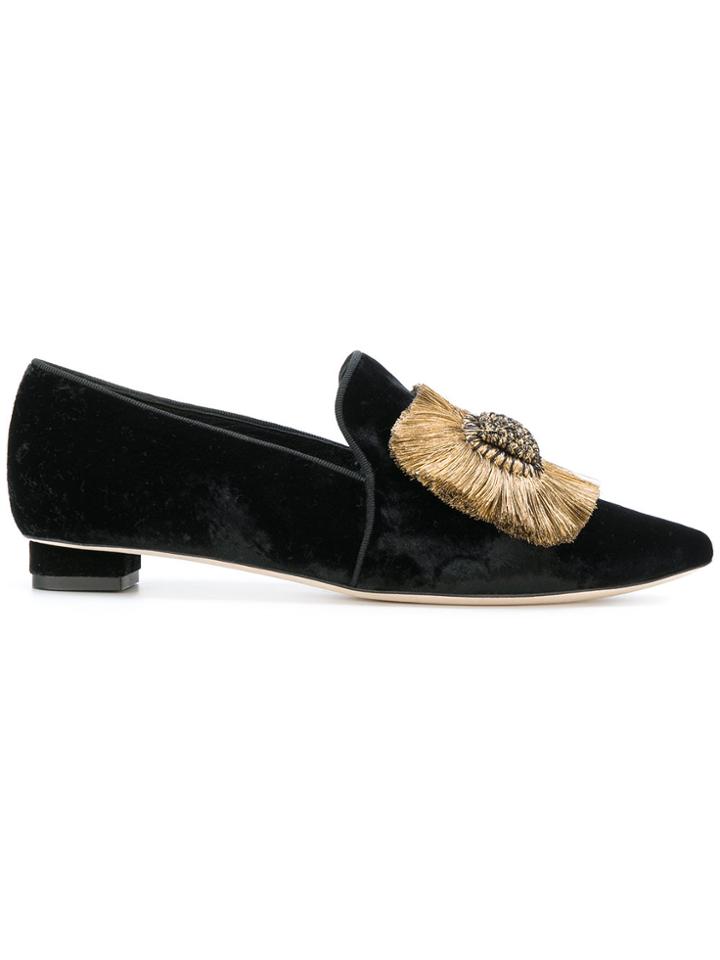 Sanayi 313 Louise Xiv Loafers - Black