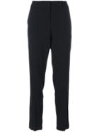 Armani Collezioni High Waist Trousers - Black