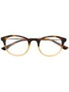 Kiton 'marte' Frame, Acetate/titanium