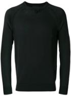John Richmond Distressed Detail Sweater - Black