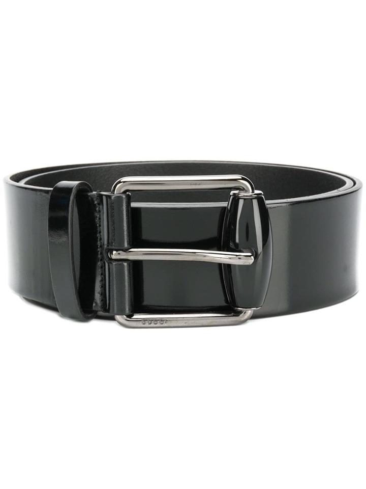 Gucci Varnished Belt - Black