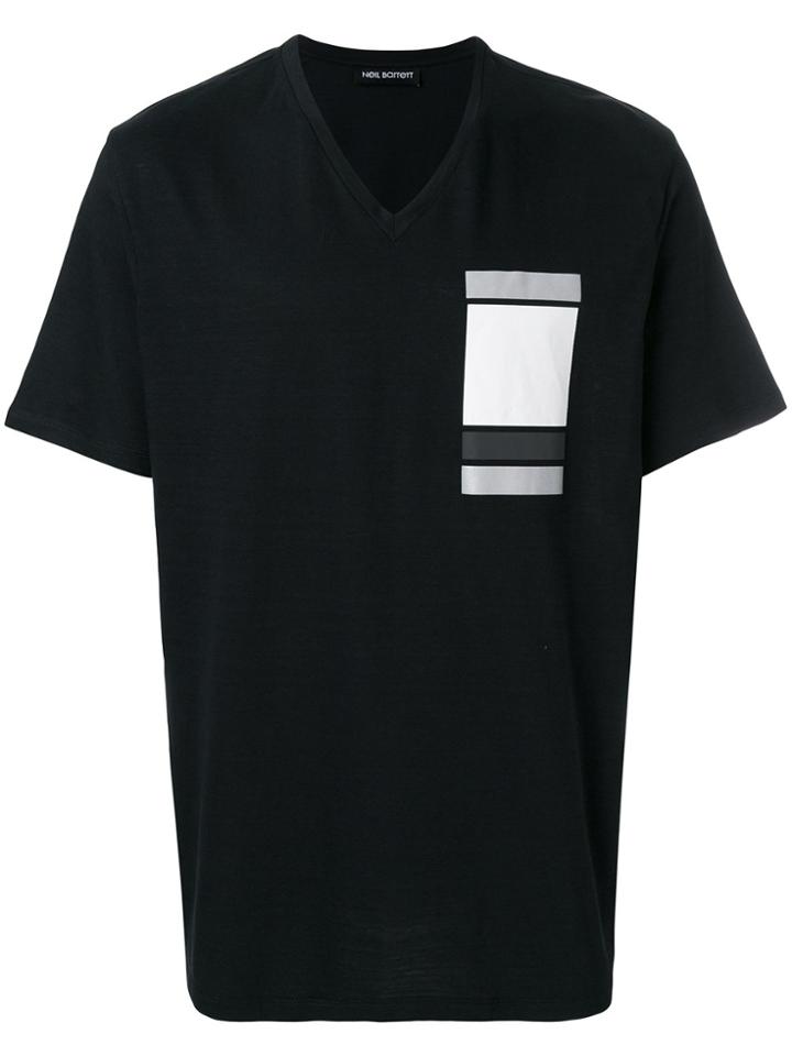 Neil Barrett Minimalist Cubes T-shirt - Black