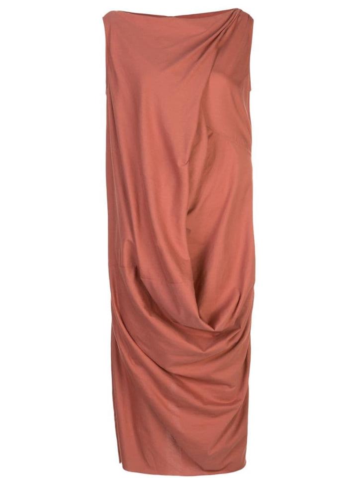 Rick Owens Ellipse Midi Dress - Pink