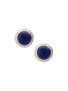Shinola Stud Stone Earrings - Blue