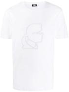 Karl Lagerfeld Karl Outline T-shirt - White