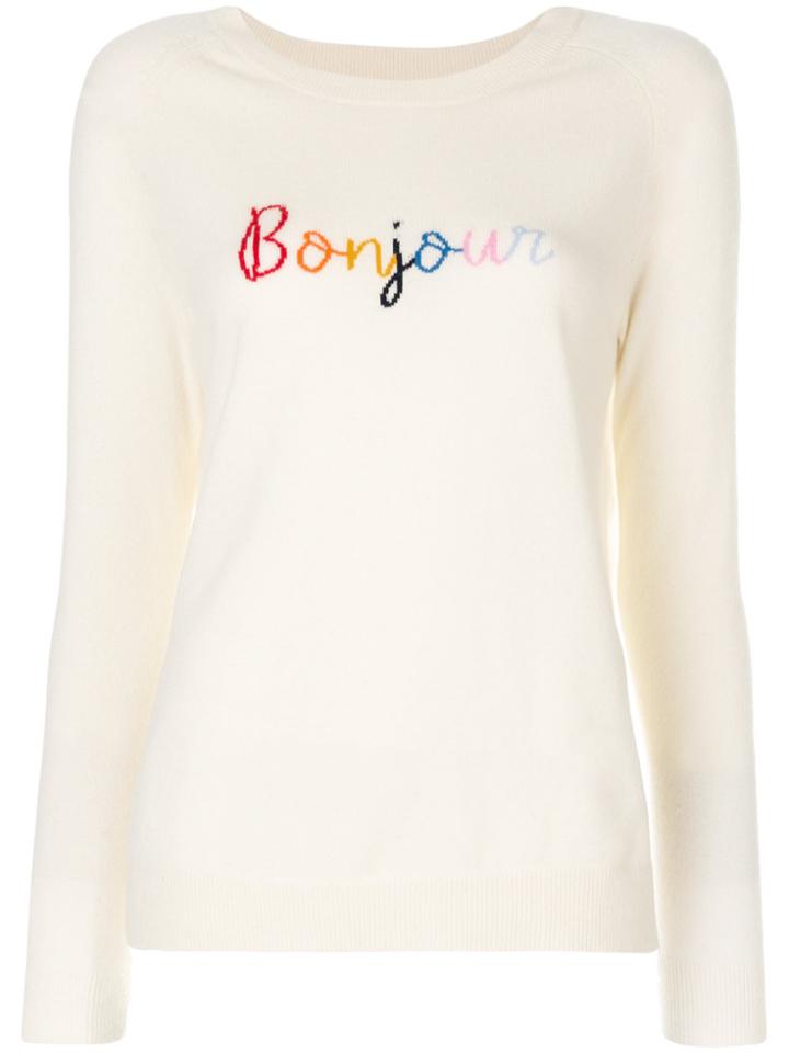Chinti & Parker Bonjour Jumper - White