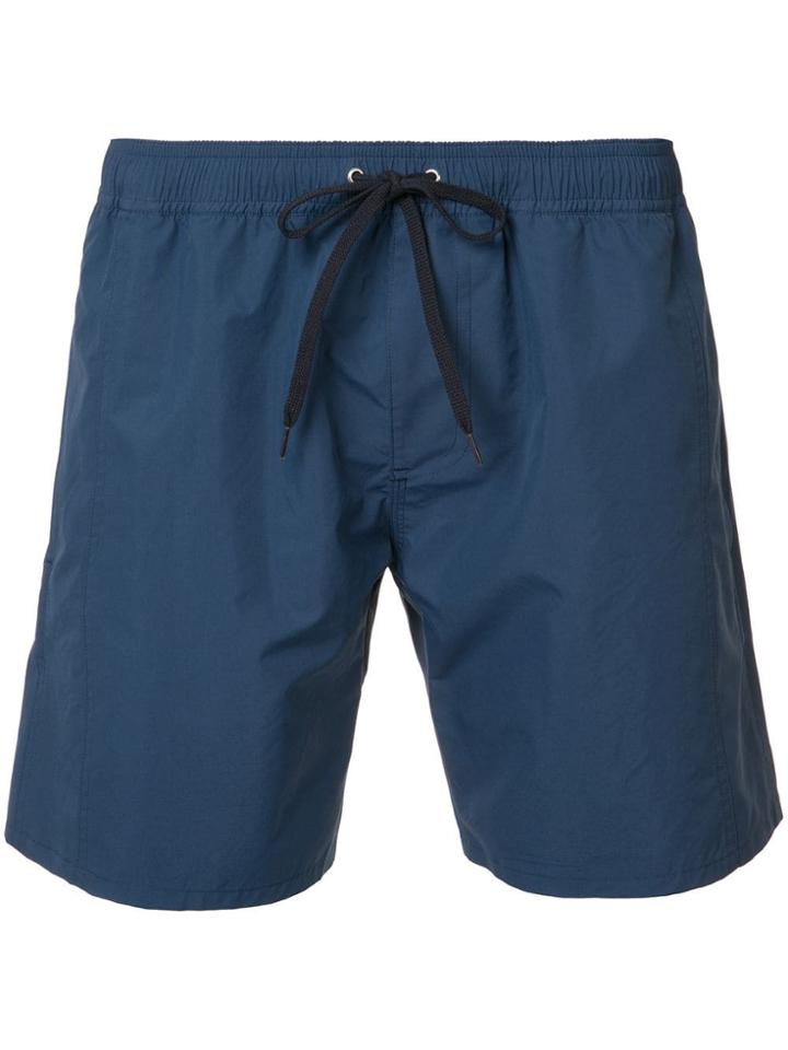 Julien David Weightless Waterproof Shorts - Blue