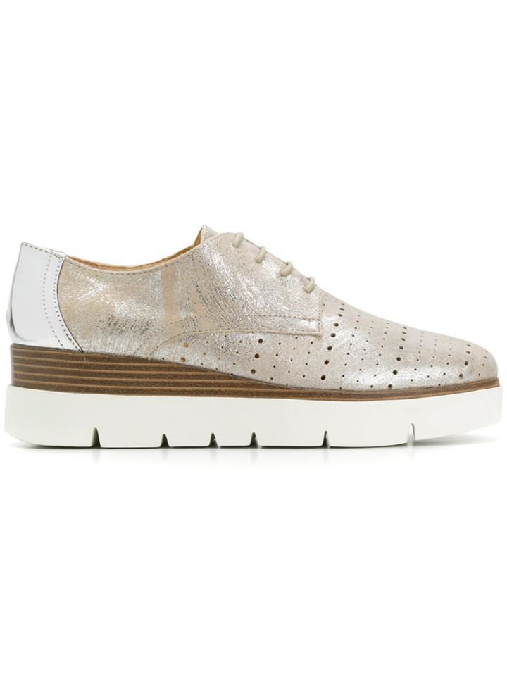 Geox Kattilou Lace-up Shoes - Metallic