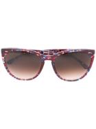Thierry Lasry 'swappy' Cat Eye Sunglasses - Red
