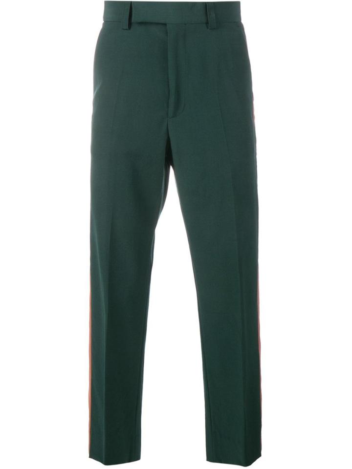 Gucci Cropped Tailored Trousers - Green