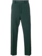 Gucci Cropped Tailored Trousers - Green