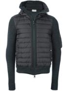 Moncler 'maglione' Jacket, Men's, Size: Large, Grey, Acrylic/polyamide/goose Down